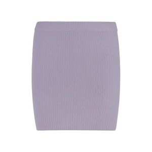 SABLYN Ribbed Knit Mini Skirt Women LILAC Skirts